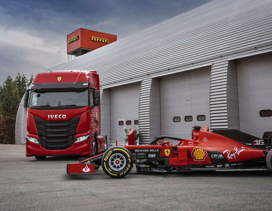 IVECO S-WAY a formule Ferrari