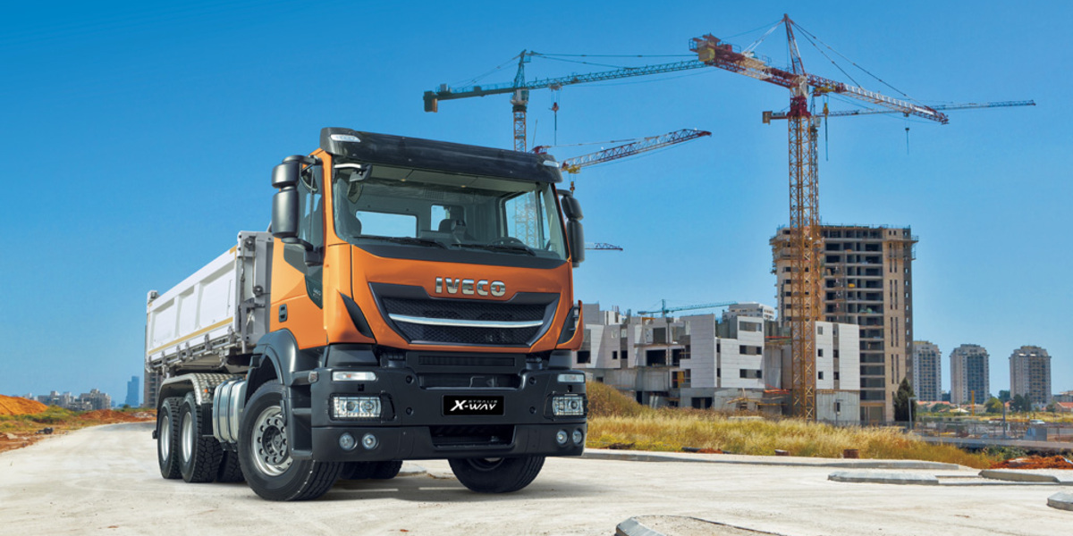 IVECO představuje nový nákladní vůz pro stavebnictví Stralis X-WAY 